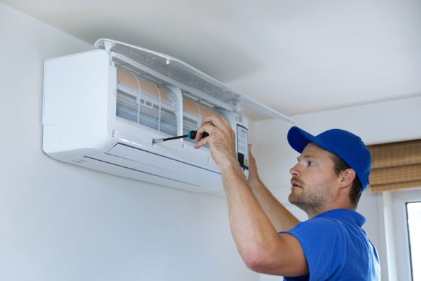Tempérer de façon idéale sa maison, son appartement... la SARL François Belaubre plombier chauffagiste réalise la pose de climatisation double flux